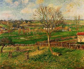 卡米耶 畢沙羅 Landscape, Fields, Eragny 卡米耶 畢沙羅 Landscape, Fields, Eragny